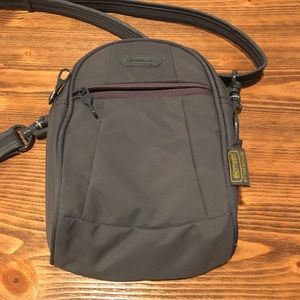 Pacsafe anti-theft cross body bag